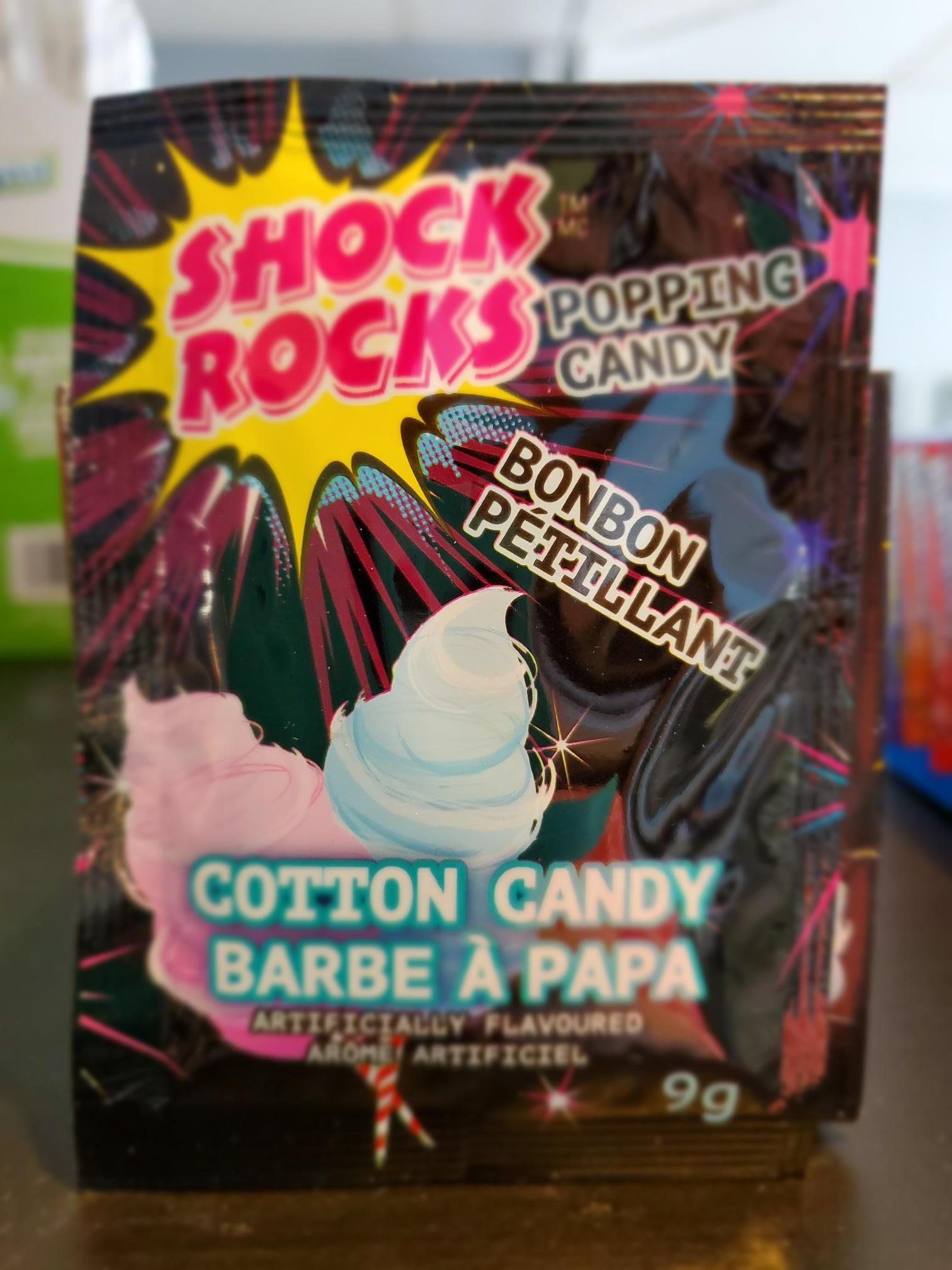 Pop Rocks Cotton Candy - Barbe à papa